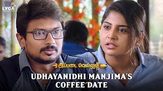 Udhayanidhi Manjima's Coffee Date | Ippadai vellum movie scenes | Soori | Manjima | Lycaproductions