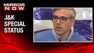 NC leader Omar Abdullah addresses media on J\u0026K special status