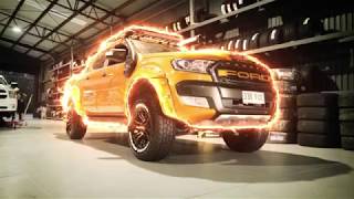 Ford Ranger on Hussla Ambush | Beast on Fire!