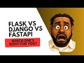 Flask vs Django vs FastAPI — Which Python Framework Should You Learn in 2025?