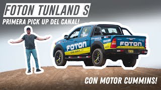 FOTON TUNLAND S 4X4,  LA PICK UP CON MOTOR CUMMINS PARA TRABAJO PESADO - REVIEW Y TEST DRIVE