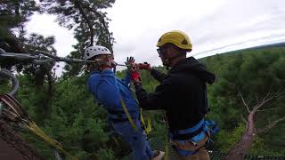 Great Brainerd Zipline Tour Video - August 2018