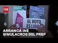 INE realiza simulacro nacional del PREP para las elecciones 2024 - Las Noticias