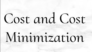 Coat and Cost Minimization