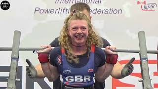 Bobbie Butters - 2nd Place 492.5kg Total - 57kg Class 2024 IPF Women's Classic