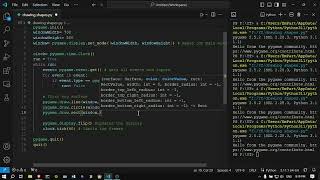 Drawing Shapes using pygame in Python
