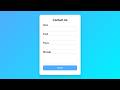 Complete Contact Form Using HTML CSS JavaScript | Form Validation Tutorial for Beginners