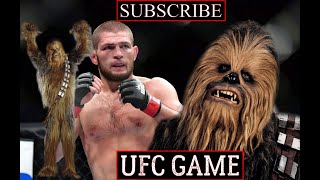Khabib Nurmagomedov vs. Chewbacca Wookiee EA Sports UFC 4 immortal