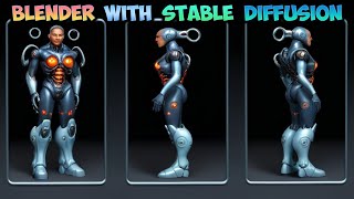 Blender With Stable Diffusion Xl Tutorial Character S Doovi
