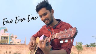 Emo Emo Emo Guitar Cover Song By Akhil Choudi | Raahu Movie
