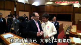 蘋果日報 - 20101130 - 隔牆有耳：申亞擺下一代上