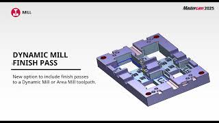 Mastercam 2025 Rollouts - Mill Enhancements