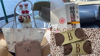 Vlog🌸｜戌の日 安産祈願🐶｜アフタヌーンティー🫖｜ジェラピケ購入品🌿 etc...