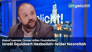 Uitgelicht! 30 september 2024 - Raouf Leeraar over de liquidatie van Hezbollah-leider Nasrallah