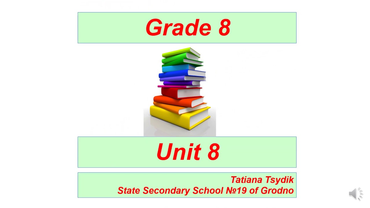 Grade 8 Unit 8 Lesson 3 Youtube