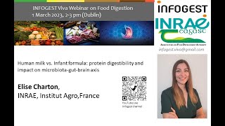6th INFOGEST Viva Webinar on Food Digestion - Dr Elise Charton - Human milk vs. Infant formula.