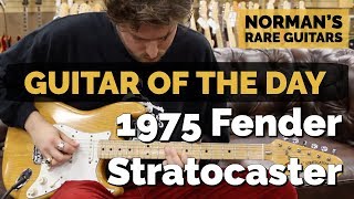 Guitar of the Day: 1975 Fender Stratocaster | Norman's Rare Guitars