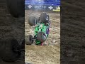 Grave Digger Crash and Catches Fire! Monster Jam World Finals 22 #monsterjam #monstertruck