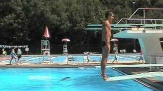 Indiana Diving: Back Press Lesson