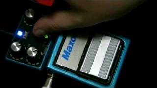 Maxon SM9 Pro + Super Metal distortion pedal demo