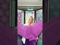 New EASY 2 row repeat crochet shawl pattern & video!