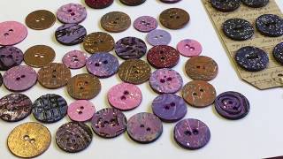 How to make your own buttons for craft projects (not clothing)