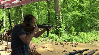 WWII Suomi KP/31 Firing Full Auto