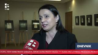 RTV HB | Izložba crteža Gabriela Jurkića u Muzeju ''Vrata Bosne'' Tolisa