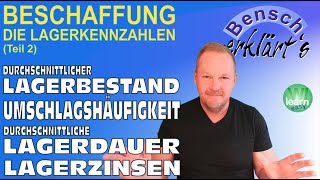 Lagerkennzahlen (Teil 2): Durchschnittlicher Lagerbestand, Umschlagshäufigkeit und Lagerzinsen