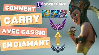 CARRY EN DIAMANT AVEC CASSIO ! ROAD TO MASTER !