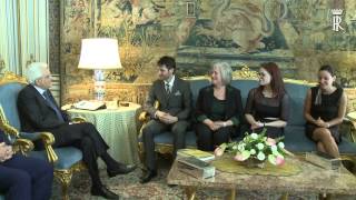 Incontro del Presidente Mattarella con studenti Liceo Einstein di Teramo