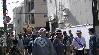 令和元年８月江戸川区白髭神社大祭神輿渡御