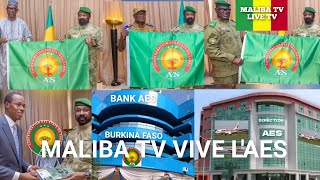 MALIBA TV: TRÈS  BONNE NOUVELLE BRAVO LA CONFÉDERATION DE L'AES POUR NOTRE DRAPEAU ET LA MONNAIE