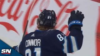 Jets' Kyle Connor Wires Home One-Time Blast On The Rush For OT-Winner vs. Coyotes