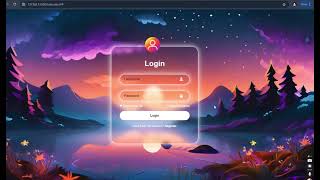 Modern login form made with HTML & CSS - Transparent Login Form #coding #webdevelopment #css #html