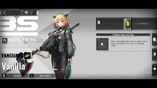 Arknights / Operator Records / Vanilla