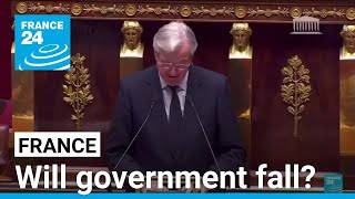 French government risks falling in no-confidence vote • FRANCE 24 English