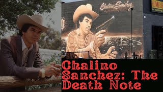 The Chilling Story of Chalino Sanchez's Death Note