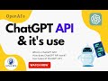OpenAI's ChatGPT API and it's use | Use case of ChatGPT API | UiPath RPA