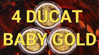 💰 4 DUCAT BABY #GOLD UNBOXING 💰 #SILVERSQUEEZE #SILVER  #BITCOIN #ZCASH