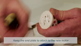 How To replace a faulty motor on a Motorised Roller blind