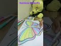 viral rainbow butterfly colours