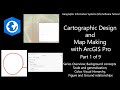 GIS Software Tutorial: Cartographic Design and Map Making with ArcGIS Pro (Part 1 of 9) #GIS #Maps