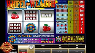 💰 Spin to Win with Wheel of Wealth Slot by Microgaming! 🎡🎰