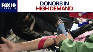 Blood recipient shares how donors saved his life | FOX 10 Phoenix
