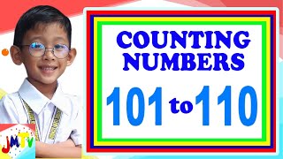 101 to 110 | Counting Numbers | JMTV
