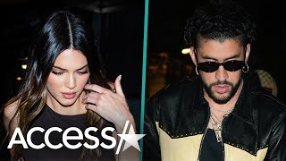 Kendall Jenner Wears Racy Outfit w/ Bad Bunny While Out Before Met Gala