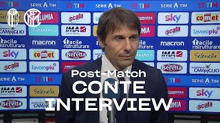 BOLOGNA 0-1 INTER | ANTONIO CONTE EXCLUSIVE INTERVIEW: "We’re a wonderful group" [SUB ENG] 🎙️⚫🔵