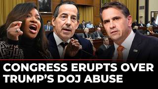 US Congress LIVE: Hearing Erupts Over Trump Admin DOJ Abuse, Corruption, Fraud & Chaos | Democrats
