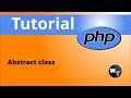 php Classes: Abstract Class concepts